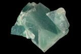 Green Cubic Fluorite Crystal - China #122021-1